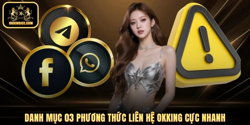 Danh mục 03 phương thức liên hệ OKKING cực nhanh