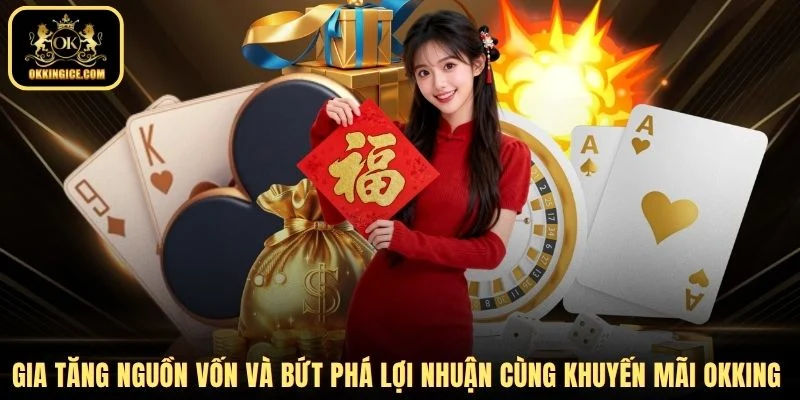 Gia tăng nguồn vốn và bứt phá lợi nhuận cùng Khuyến Mãi OKKING 