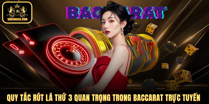 Quy tắc rút lá thứ 3 quan trọng trong Baccarat trực tuyến