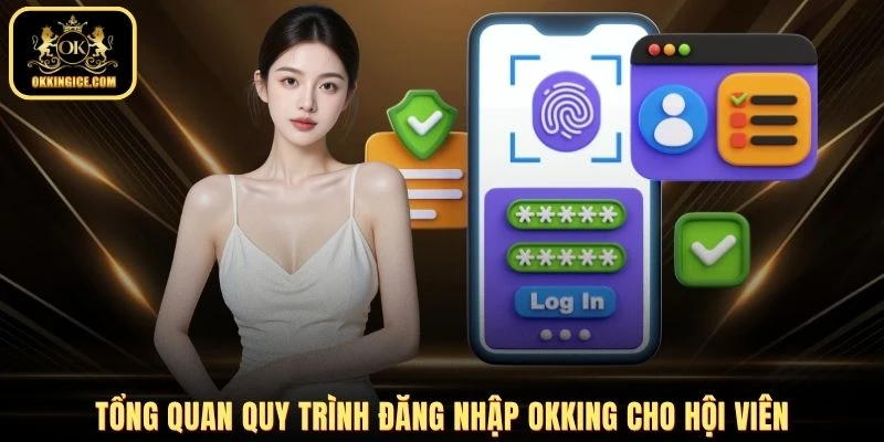 Tổng quan quy trình đăng nhập OKKING cho hội viên
